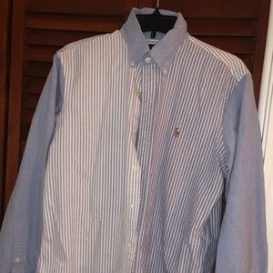Men’s Polo Ralph Lauren Button Up Shirt- Medium